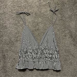 Sim & Sam Open-Back Tank Top